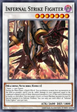 Infernal Strike Fighter (MAMO-EN123) - Secret Rare