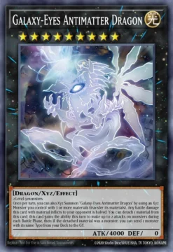 Galaxy-Eyes Antimatter Dragon (MAMO-EN124) - Secret Rare